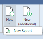 Creating a new report