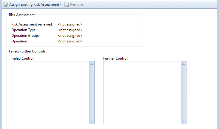 The Controls tab