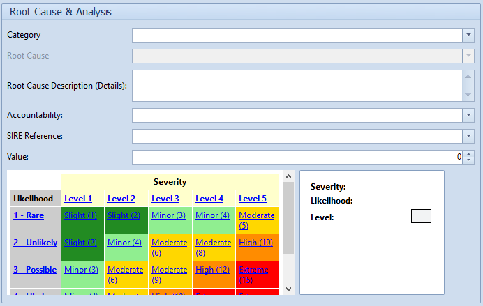 Root Cause & Analysis