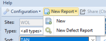 New Defect Report in the Ship Defects module
